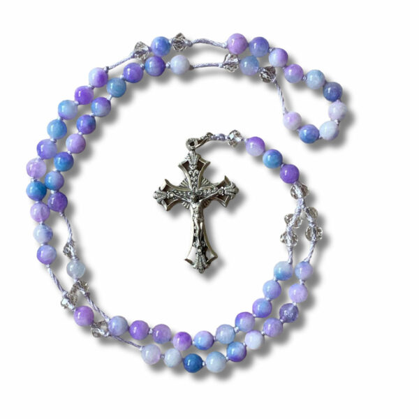 Rosario Calcedonio Sfumato Viola - immagine 3